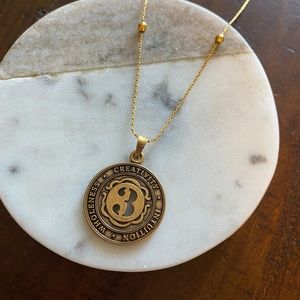 Alex + Ani Number 3 Necklace